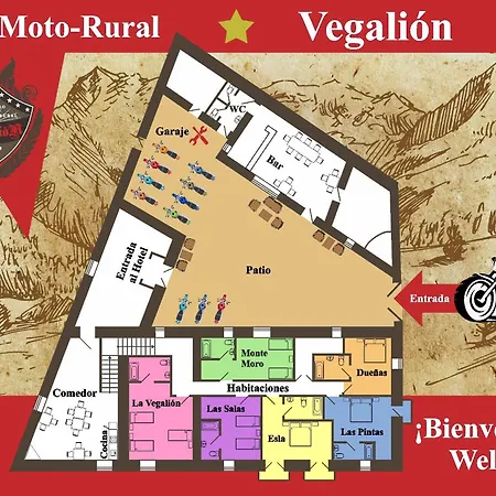 Guest house Moto-rural 